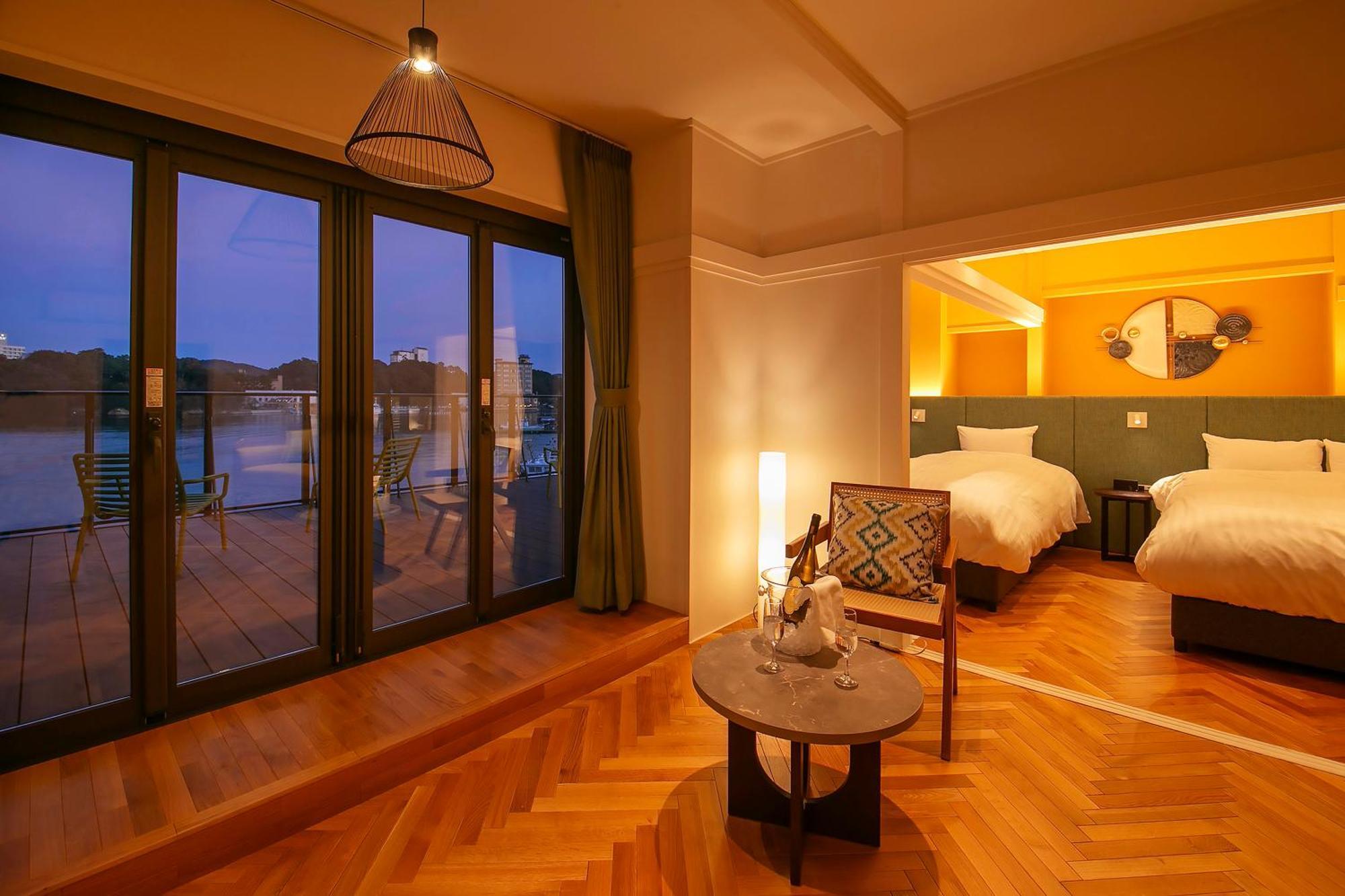 Oyado Andon Toba Hotell Exteriör bild